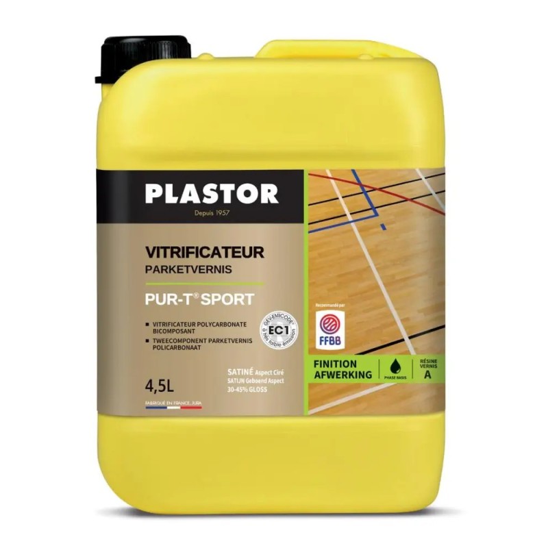 Vitrificateur bi-composant PUR-T SPORT Plastor