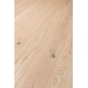 Parquet contrecollé chêne "Blanc brossé verni mat" CLIC 5G Chêne de l'Est