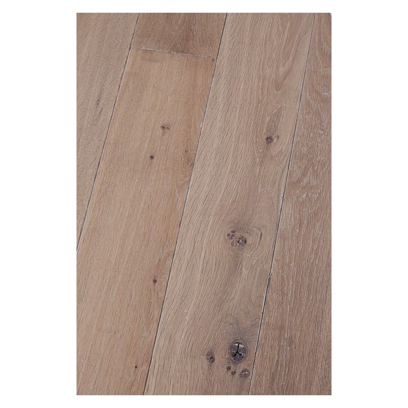 Parquet contrecollé chêne "Poussière d'argile" PLANCHER D'AUTREFOIS Chêne de l'Est