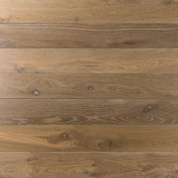Parquet contrecollé chêne "VDF 2 ans d'âge - Brossé huilé gris oxy" VIEUX DE FRANCE Chêne de l'Est