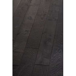 Parquet contrecollé chêne "Scié extrême noir" CHÊNE SCIÉ Chêne de l'Est
