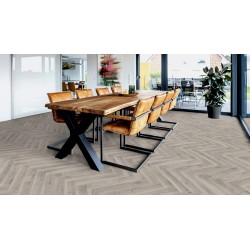 Revêtement STRATIFIÉ IKO "Chêne Atelier sol à Bâtons Rompus" Ter-Hürne