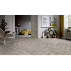 Revêtement STRATIFIÉ IKO "Chêne Atelier sol à Bâtons Rompus" Ter-Hürne