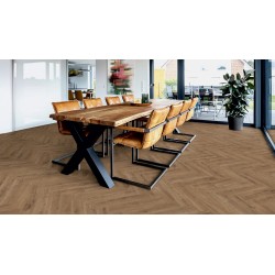 Revêtement STRATIFIÉ IKO "Chêne Lodge sol à Bâtons Rompus" Ter-Hürne