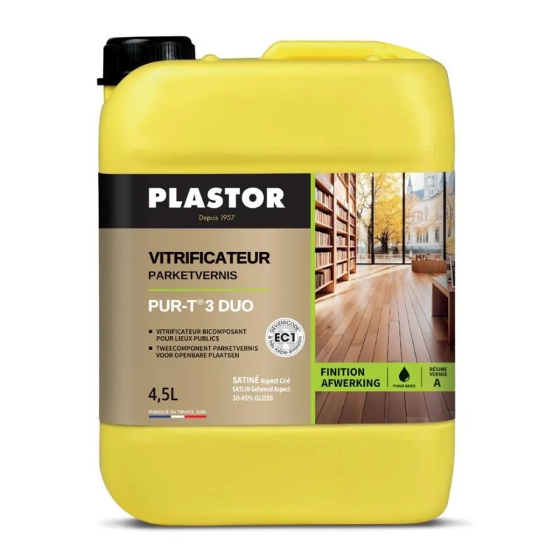 Vitrificateur bi-composant PUR-T3 DUO Plastor