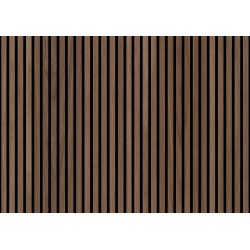 Panneau acoustique "Noyer Trent Lambris" Ter-Hürne